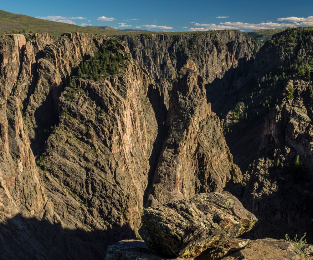 A view of the canyon from the Rim Rock Trail