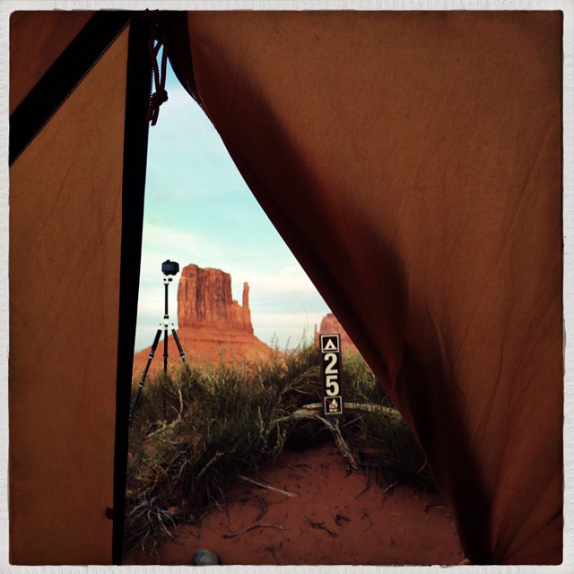 Campsite # 25 with the best view EVER